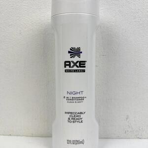AXE White Label Night 2 In 1 Shampoo + Conditioner 12 Fl Oz New Rare HTF